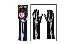 SKELETON GLOVES DRESS UP PARTY COSTUME