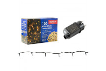 EUROLUX WARM WHITE 100 CONNECTABLE LED STRING LIGHT 10M