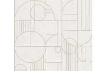 URBAN FORCE WHITE WALLPAPER 10.05MX0.53M