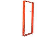 UNIVERSAL INTERLOCK STEEL DOOR FRAME 813X2032X115X0.8MM