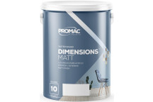 PROMAC MATT WHITE DIMENSIONS PVA PAINT 5L