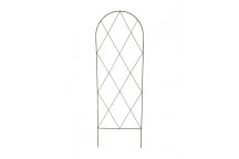 BLACK METAL LARGE DIAMOND TRELLIS