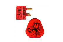 ELECTRICMATE RED HIGH SURGE PROTECT PLUG TOP  16AMP