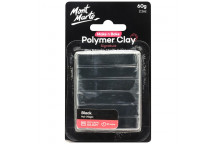 MAKE N BAKE BLACK POLYMER CRAFT CLAY