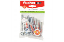 FISCHER DUOPOWER SCREW AND PLUGS 8PP.