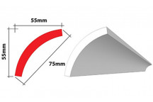 CORNICE 55MM X 55MM X 75MM 2M (BR13)