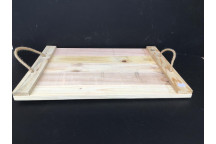 WOOD  38008  PALLET TRAY WITH ROPE 480X340MM