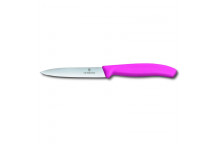 VICTORINOX PARING KNIFE STRAIGHT EDGE PINK 10CM