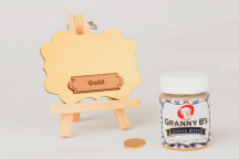 GRANNY B CHALKED PAINT GOLD METAL 125ML