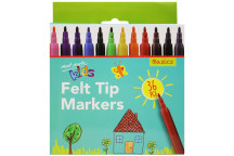CRAFT FELT TIP MARKER KIDS PEN 36 PIECE