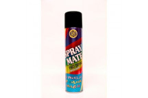 SPRAYMATE MATT BLACK FAST DRYING SPRAY PAINT 250ML