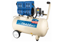 TRADEAIR SILENT OIL FREE COMPRESSOR 550W 24L