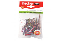 FISCHER DUOPOWER SCREW AND PLUGS 12PP.