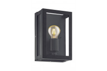 EUROLUX WALL LIGHT ALAMONTE1 BLACK