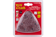 TORK CRAFT OSCILLATING SANDPAPER 93MM 10PIECE 240G