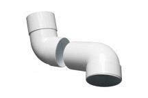 GUTTER END SWANECK ROUND 110 DEGREE MARLEY.