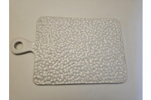 GINGHAM CERAMIC BOARD PADDLE RECTANGULAR LARGE ASSORTED 40.5X24.5CM