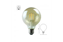 OLITE GOLD DIMMABLE E27 LED FILAMENT BULB G95 5W