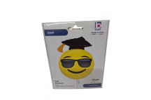 BALLOON PARTY  35547P 37\'   GRADUATION EMOJI  FOIL 94CM
