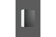 WHITE SINGLE DOOR CABINET MIRROR 300X400X116MM