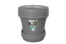 SEBO HIGHVELD STORM PLASTIC POT AND SAUCER SET 15CM