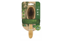 VALEMOUNT BAMBOO SOFT BRISTLE PET BRUSH 6X22CM.