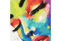 PAINT BY NUMBERS  BV28895  COLOURED BULLDOG