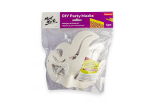 CRAFT FLAME PARTY MASK 4 PIECE