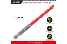 PROFI MULTICUT DRILL BIT 6MM HEX SHANK