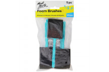 FOAM CRAFT BRUSH APPLICATOR 5 PIECE 50MM