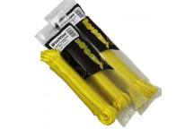 MAMBA WASHLINE PVC COATED ROPE YELLOW 3MMX30M