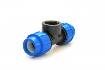 COMPRESSION FITTINGS ARE SUITABLE FOR USE WITH THE WHOLE RANGE HD POLYETHYLENE P