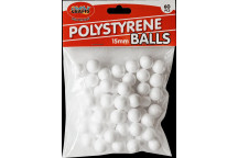 ROUND CRAFT FOAM BALL 15MM 60PIECE