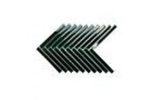 EMERALD GREEN HERRINGBONE MOSAIC 287X213MM