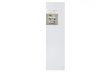 DECOR HALLOW WHITE WOOD FLOATING SHELF 900X250X38MM
