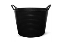 TOPLINE TUB BUILDERS BUCKET GLORILLA STEEL 38L BLACK.