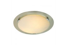 RADIANT CEILING LIGHT URA SATIN CHROME 2XE27