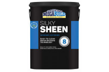 MEGAPAINT SILKY SHEEN GREY LATTICE WATER BEADING PVA PAINT 5L