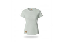 SAGE MELANGE EMBROIDERED LADIES T-SHIRT XSMALL