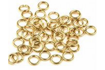 GOLD CRAFT FINDINGS JUMP RING 10MM