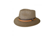 FEDORA INDALO BROWN HAT 58CM