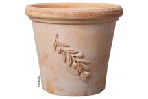 DEROMA CILINDRO OLIVE TERRACOTTA CLAY POT 38CM NO.2