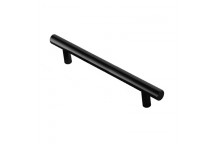 HANDLE BAR 8952160BLK  HOLLOW STEEL BLACK 12MMX160MM