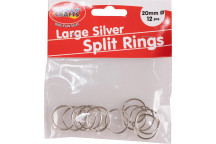 CRAFT SPLIT RING SILVER 2CM
