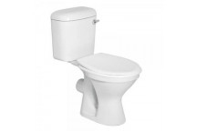 WHITE FRONT FLUSH TAMARIN TOILET SUITE