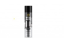 SPRAYMATE SATIN BLACK TOUCH UP ALUMINIUM SPRAY PAINT 250ML