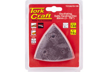 TORK CRAFT OSCILLATING SANDPAPER 80MM 10PIECE 180G