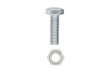 HEXAGON BOLT AND NUT 6X100MM 5PER PACK