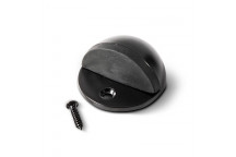 BLACK HALF MOON DOOR STOP
