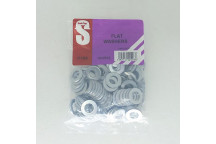 GALVANIZED FLAT WASHER 10MM 100PER PACK